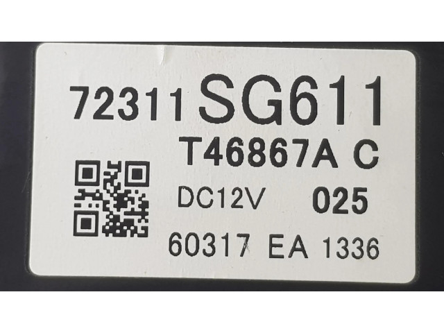 Блок управления климат-контролем 72311SG611   Subaru Forester SK