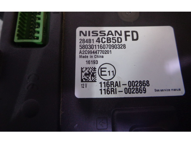 Pojistková skříňka Řídící jednotka BSM 284B14CB5D, A2C9944770201   Nissan X-Trail T32 2016