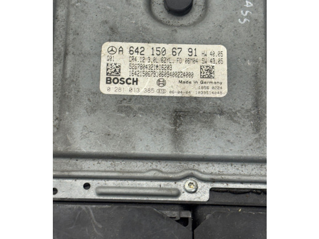 Řídící jednotka A6421506791, 0281013385 Mercedes-Benz R W251 2007