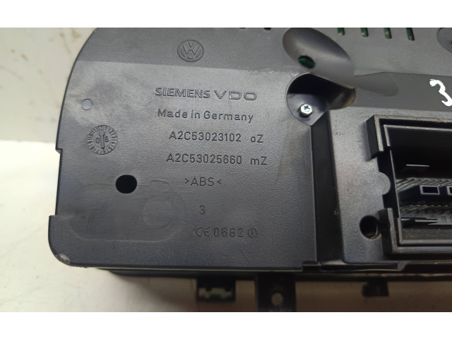 Přístrojová deska Volkswagen Caddy 2011 A2C53023102, A2C53025660