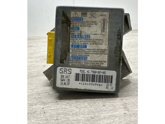 Блок подушек безопасности 77960SN7H91, 5WK4135 Honda Accord