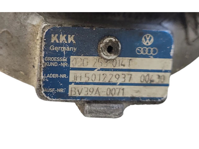 Turbodmychadlo Турбина 03G253014T, BV39A0071 Volkswagen Caddy BSU
