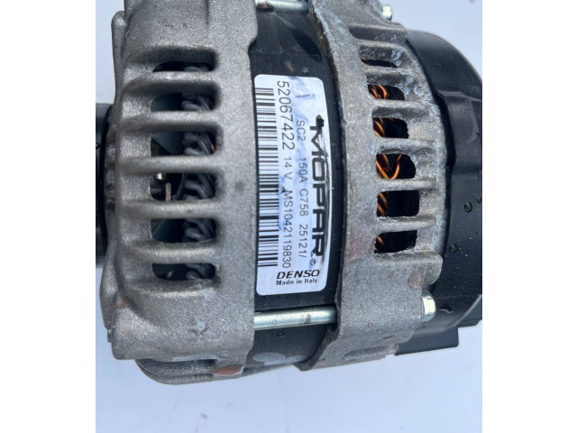 Генератор 52067422   Jeep Renegade      