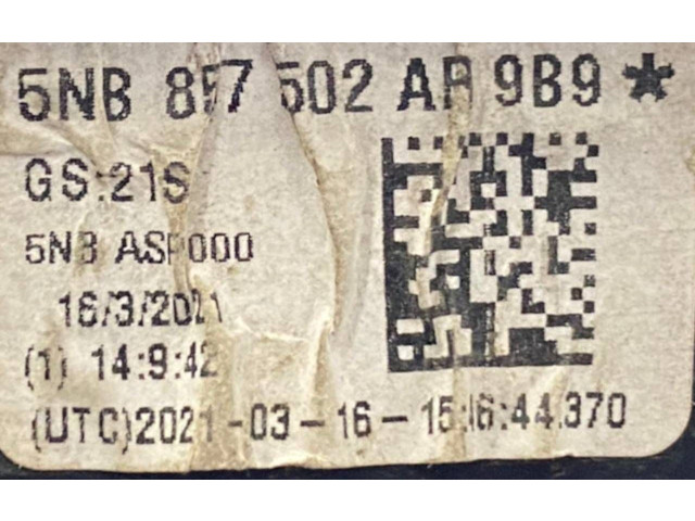 Zpětné zrcátko Volkswagen Tiguan 2018 5NB857502AR