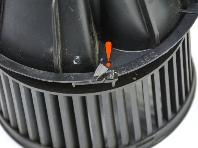 Вентилятор печки N101035Q Dacia Logan I