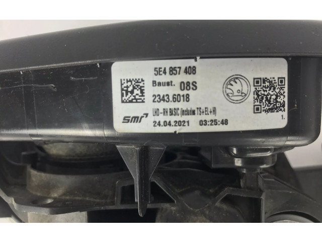 Зеркало электрическое Skoda Octavia Mk3 (5E) 2013 - 2019 года