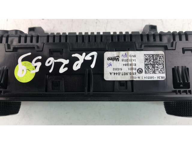 Блок управления климат-контролем 6V0907044A Skoda Fabia Mk3 (NJ)