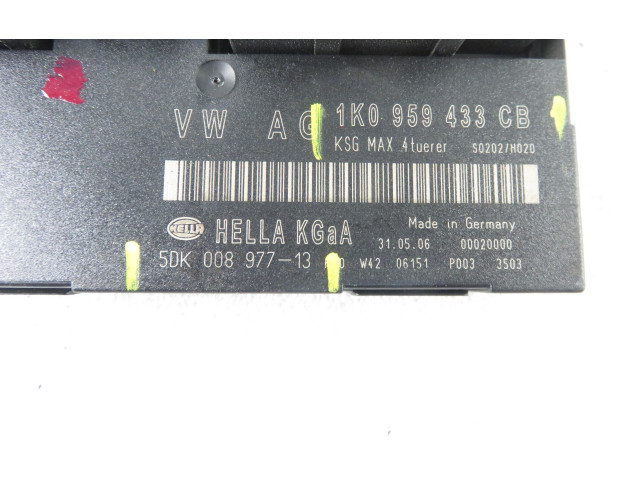 Блок комфорта 5DK00897713, 1K0959433CB   Volkswagen Touran I   