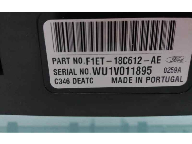Блок управления климат-контролем F1ET18C612AE, A12888130   Ford Focus