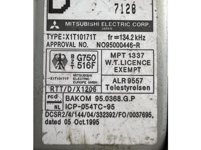 Блок управления иммобилайзера MR309678, X1T13572M Mitsubishi Pajero