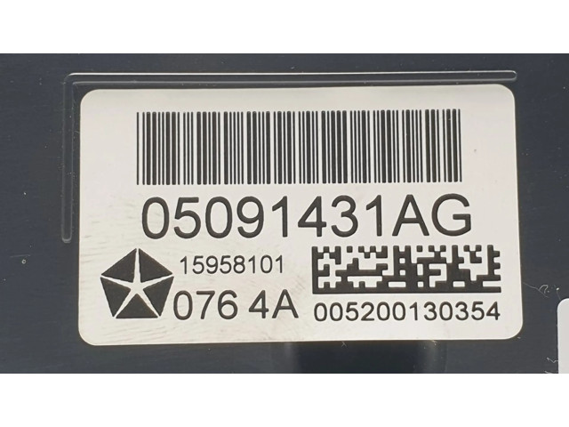 Блок управления климат-контролем 05091431AG Jeep Cherokee