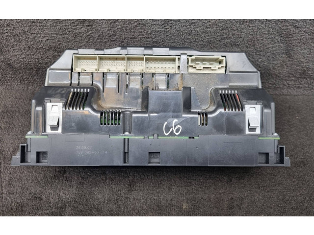 Блок управления климат-контролем 4F1820043AG, 4F0910043A Audi A6 S6 C6 4F