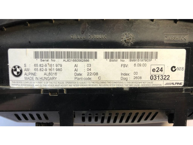 Дисплей 9151979, 65829151979 BMW 3 E92 E93