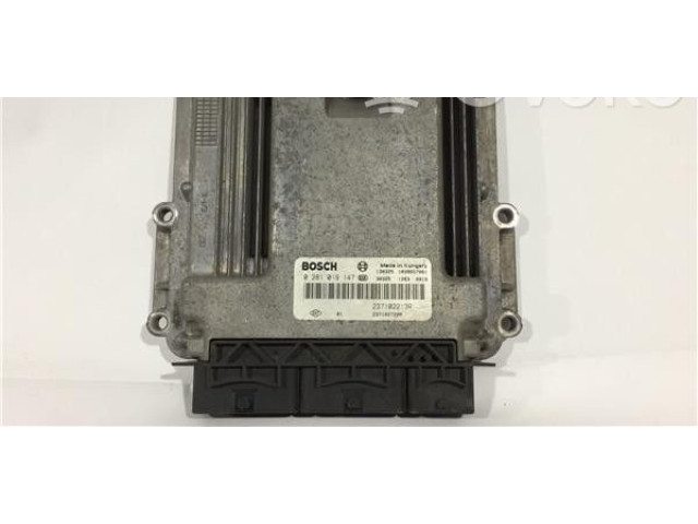 Блок управления двигателя 237102213R, 0281019147   Dacia Dokker