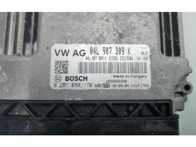 Блок управления двигателем Блок управления 04L907309K Skoda Yeti (5L)