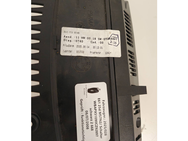 Дисплей 6952328, 611260003017 BMW 5 E60 E61