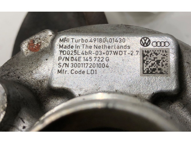 Турбина Skoda Octavia Mk3 (5E) 04E145722G