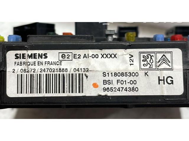 Řídící jednotka SW9653447380, SW9653447380   Citroen C2 2004