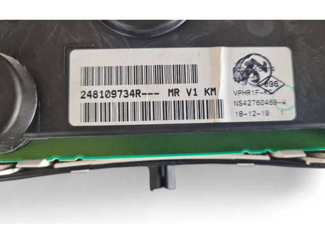 Панель приборов 248109734R, NS42760469N Dacia Dokker