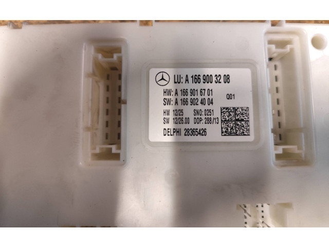 Блок управления A1669003208, A1669024004 Mercedes-Benz ML W166