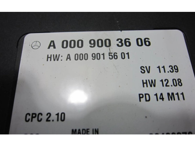 Řídící jednotka A0009003606 Mercedes-Benz GLA W156 2014