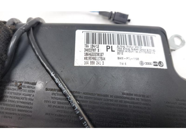 Боковая подушка безопасности 1K4880241D Skoda Octavia Mk2 (1Z)