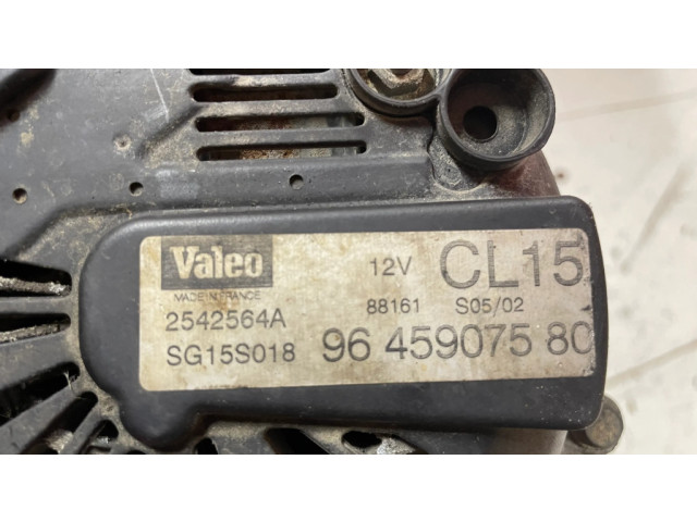 Генератор 9645907580, 2542564A Peugeot 307 2.0