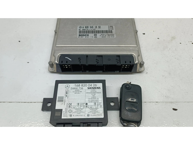 Řídící jednotka A0285451932, 0281010118 Mercedes-Benz A W168 2001