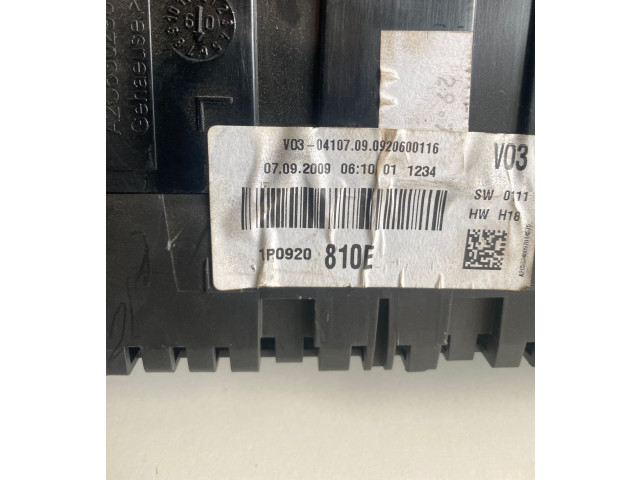 Přístrojová deska  Seat Leon (1P) 2008 1P0920810E  