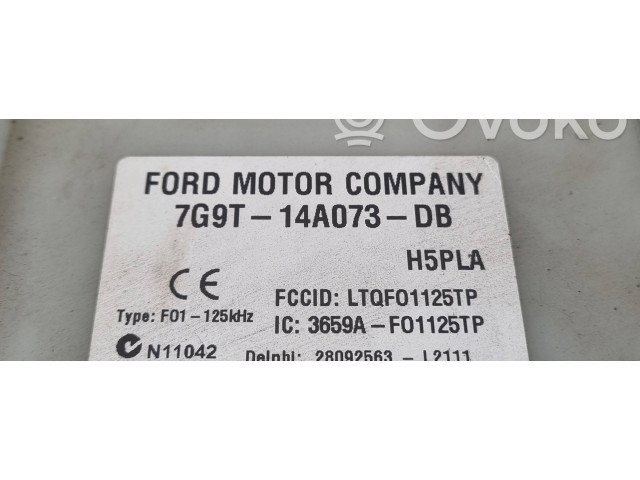 Комплект блоков управления 6G9112A650EM, 5WS40402MT Ford Galaxy