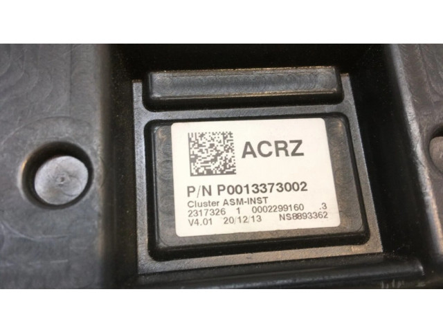 Панель приборов 13373002 Vauxhall Corsa D