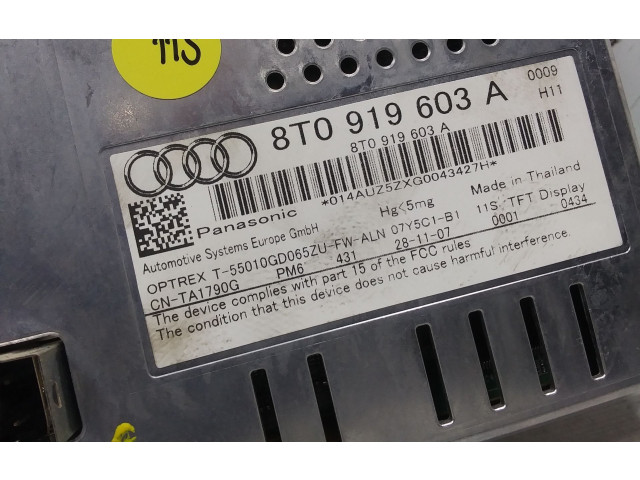 Дисплей 8T0919603A Audi A4 Allroad