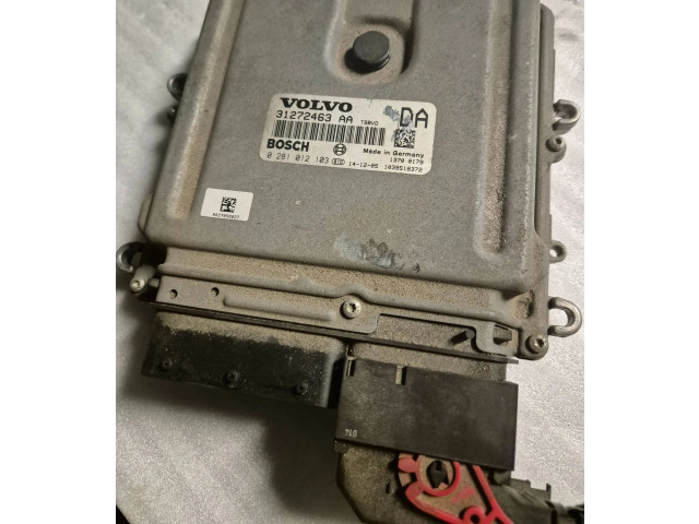 Блок управления двигателя 31272463AA, 0281012103   Volvo V70