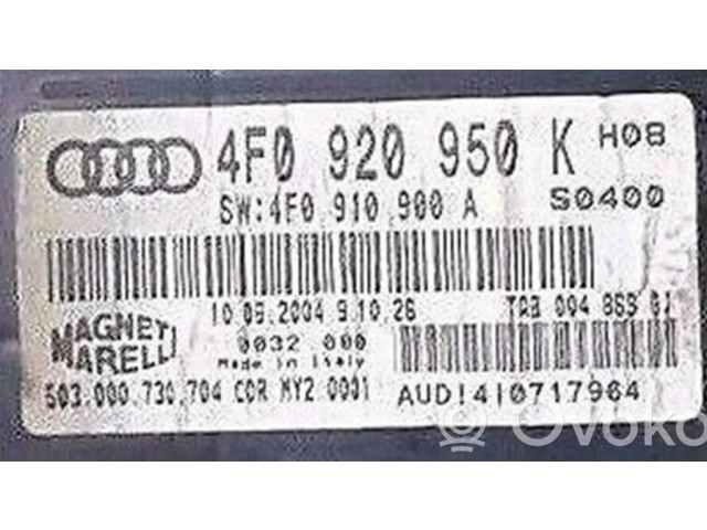 Панель приборов 4F0920950K, A6C6 Audi Q5 SQ5