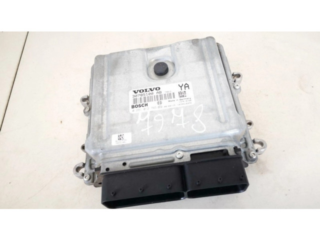 Блок управления двигателя 30785100ab, 0281012765   Volvo V70