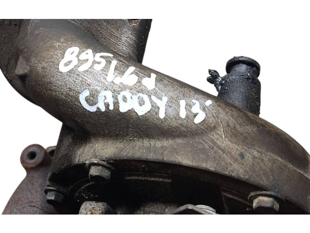 Турбина Volkswagen Caddy 03L253016T, GTC1244VZ для двигателя CAYD