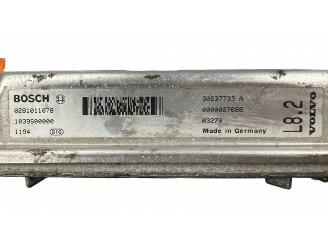 Комплект блоков управления 30637733, 30637733A   Volvo V70