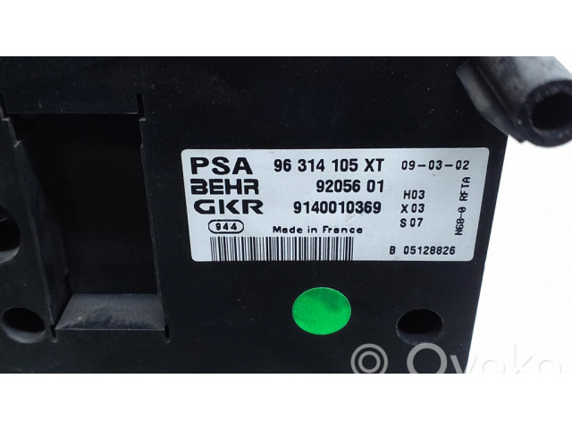 Блок управления климат-контролем 96314105, 96314105XT Citroen Xsara Picasso