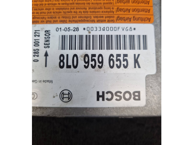 Блок подушек безопасности 8L0959655K   Audi A3 S3 8L