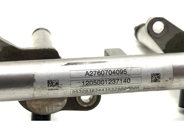 Vstřikovací lišta A2760704095, A2780700687 Mercedes-Benz E A207 pro benzínový motor 3.5 M 276.957