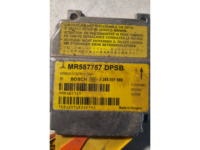 Блок подушек безопасности MR587757, 0285001686 Mitsubishi Colt