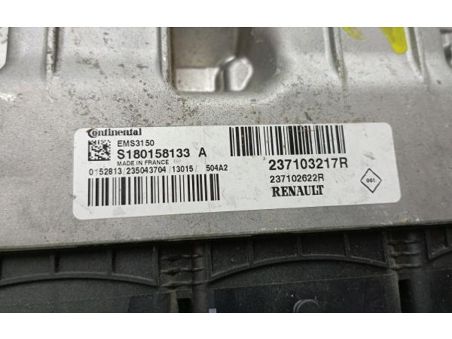 Блок управления двигателя 237103217R, 237102622R Dacia Lodgy