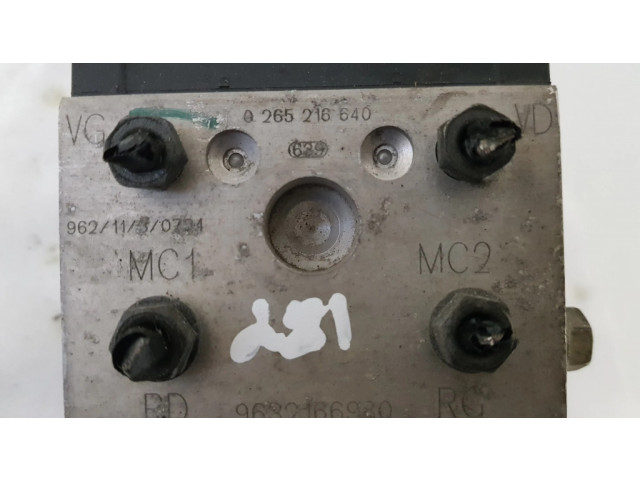 Блок управления АБС 9632166980, 0265216640 Peugeot 406