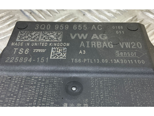 Блок подушек безопасности 3Q0959655AC   Skoda Octavia Mk3 (5E)