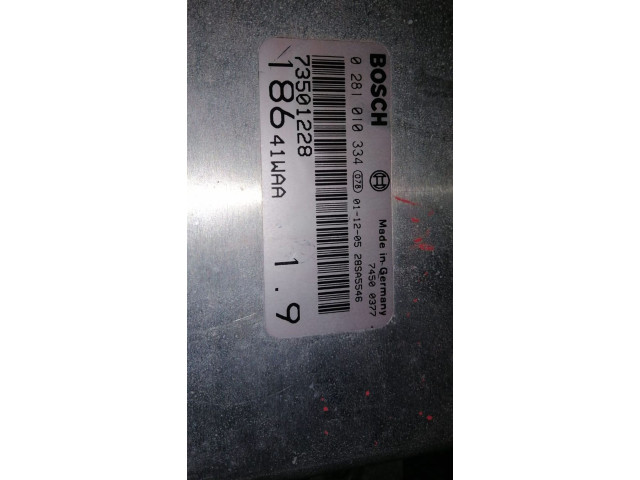 Комплект блоков управления Fiat Multipla