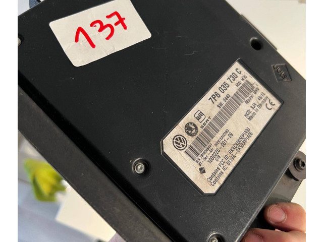 Блок управления климат-контролем 7P6035730C   Seat Ibiza IV (6J,6P)