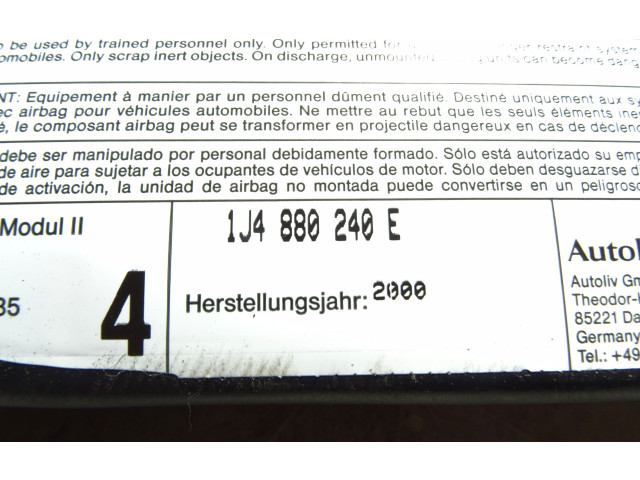 Подушка безопасности в сиденье 1J4880240E   Volkswagen Golf IV