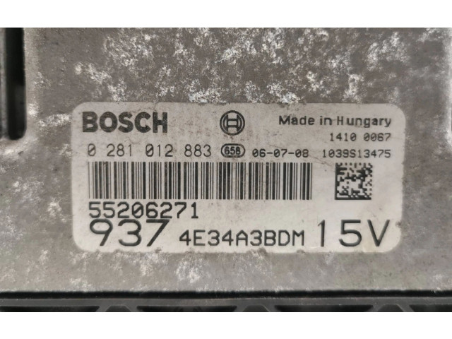 Блок управления двигателя 55206271, 281012883   Alfa Romeo GTV