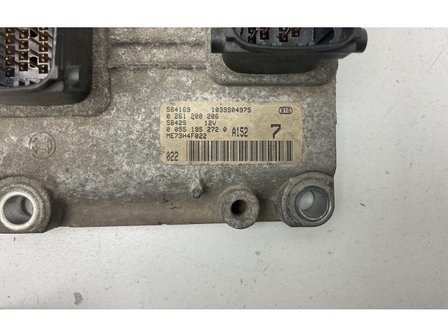 Комплект блоков управления 0261208206, 00551952720   Fiat Idea