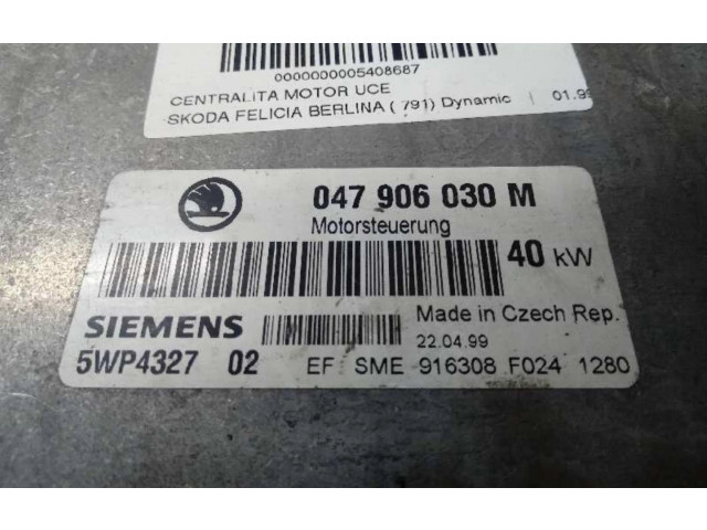Řídící jednotka 047906030M Skoda Felicia I